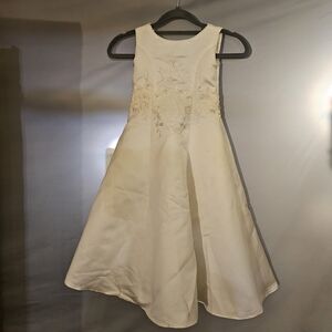 Elegant White Kids Dress